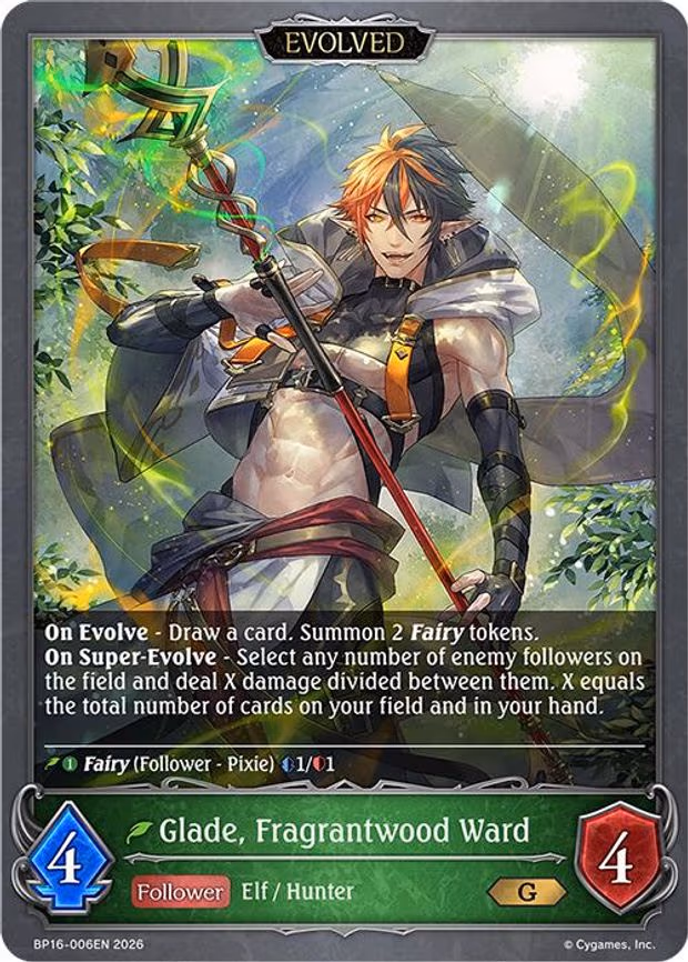 Glade, Fragrantwood Ward - Gold (BP16-006EN)