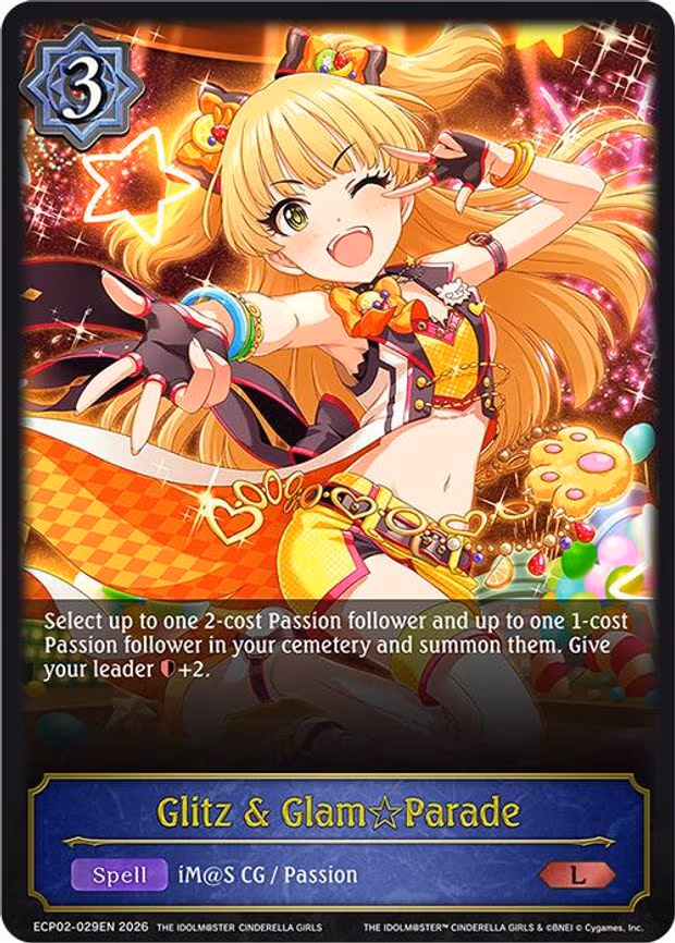 Glitz & Glam Parade - Legendary (ECP02-029EN)