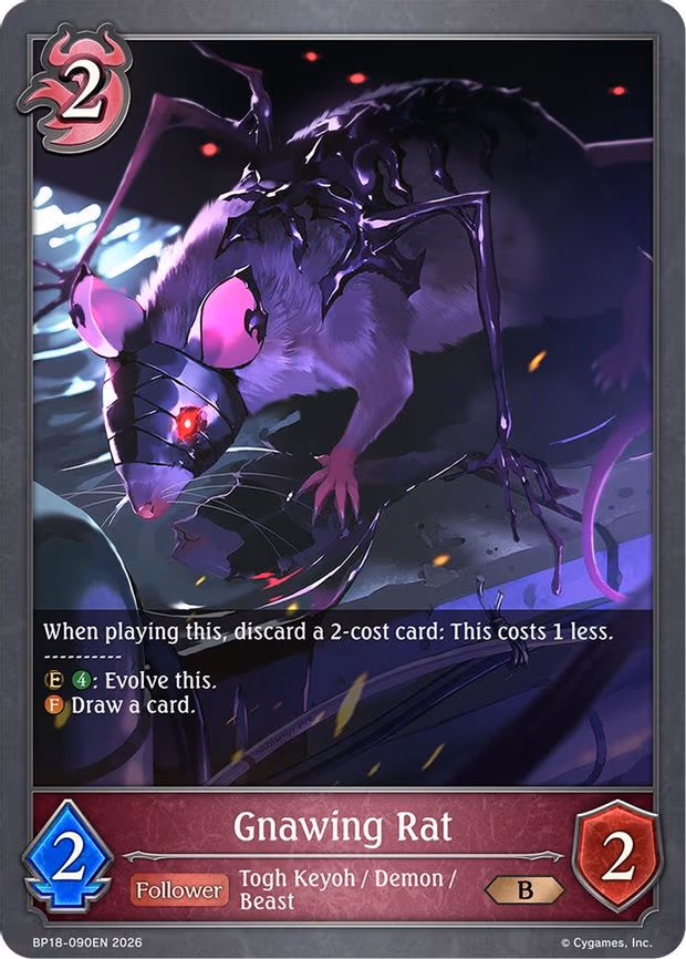 Gnawing Rat - Bronze (BP18-090EN)