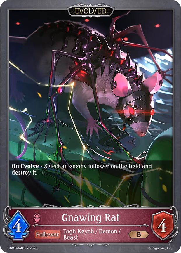 Gnawing Rat (Evolved) - P40EN - Premium (BP18-P40EN)