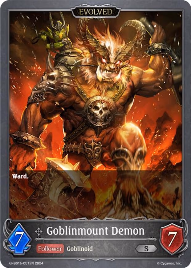 Goblinmount Demon - Silver (GFB01b-051EN)