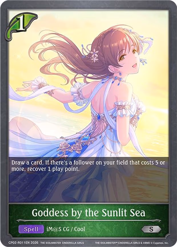 Goddess by the Sunlit Sea (Reprint) - Silver (CP02-R011EN)
