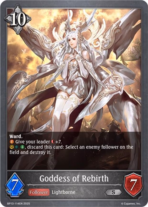 Goddess of Rebirth - Silver (BP13-114EN)