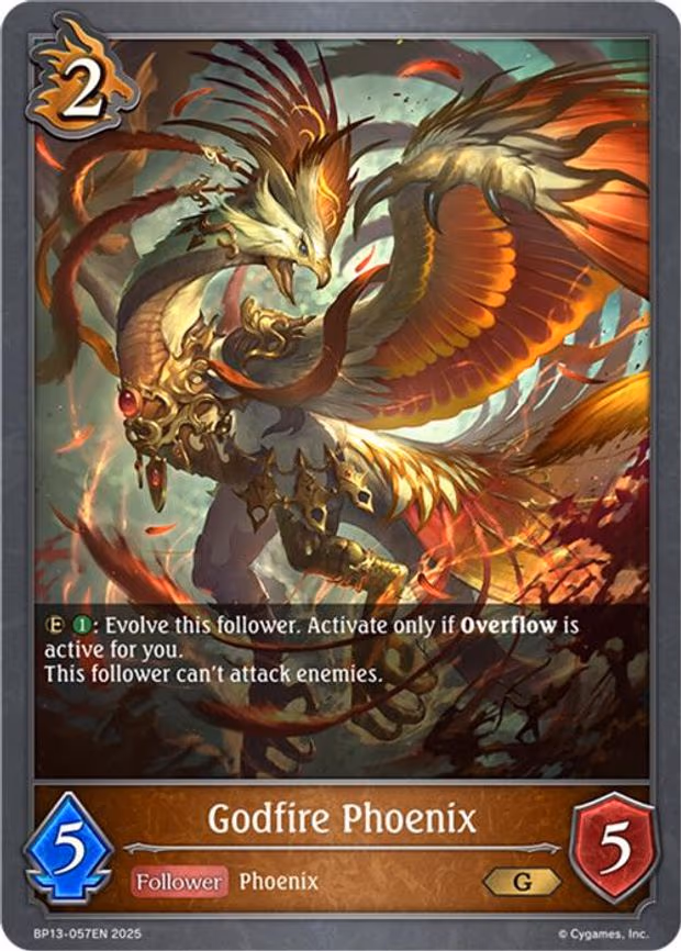 Godfire Phoenix - Gold (BP13-057EN)