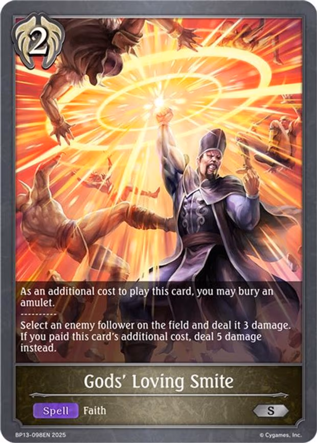 Gods' Loving Smite - Silver (BP13-098EN)