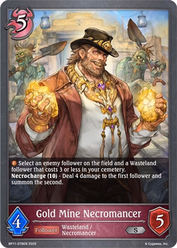 Gold Mine Necromancer - Silver (BP11-078EN)