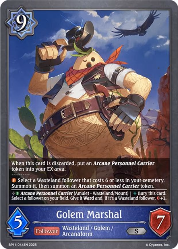 Golem Marshal - Silver (BP11-044EN)