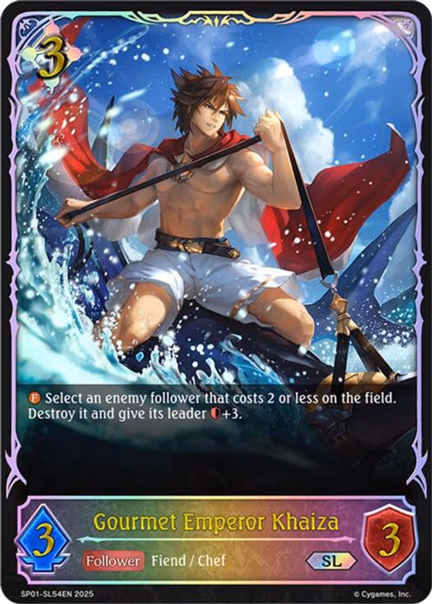 Gourmet Emperor Khaiza - Super Legendary (SP01-SL54EN)