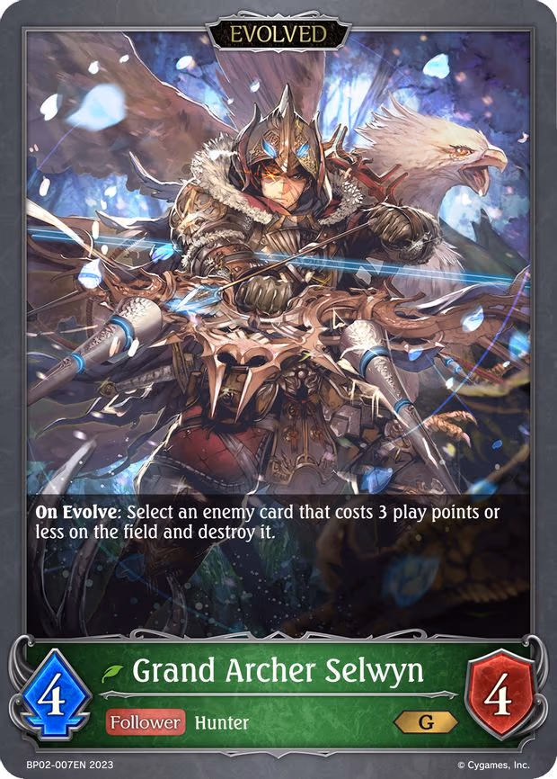 Grand Archer Selwyn - Gold (BP02-007EN)