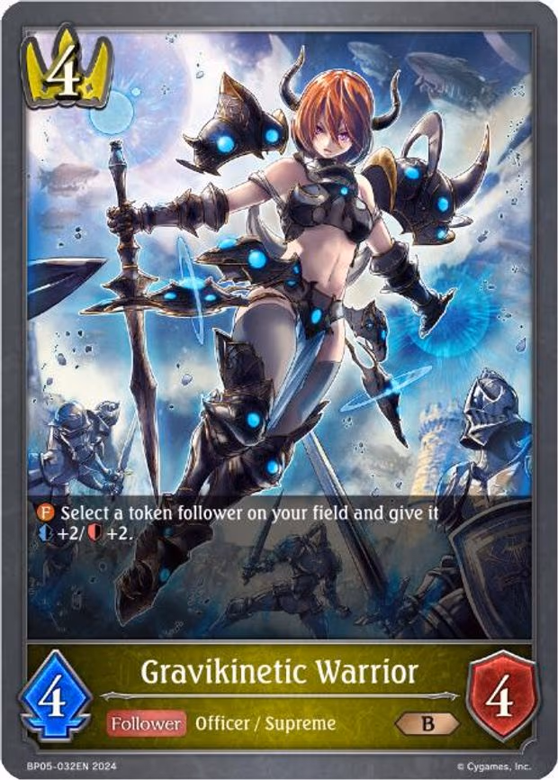 Gravikinetic Warrior - Bronze (BP05-032EN)