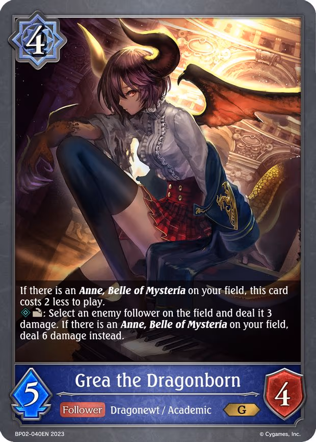 Grea the Dragonborn - Gold (BP02-040EN)