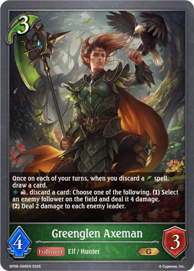 Greenglen Axeman - Gold (BP09-006EN)