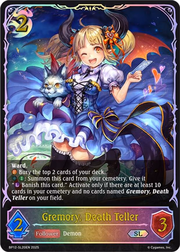 Gremory, Death Teller