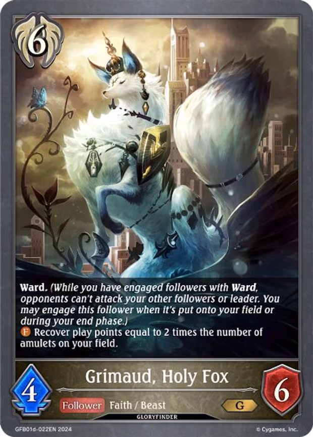 Grimaud, Holy Fox - Gold (GFB01d-022EN)