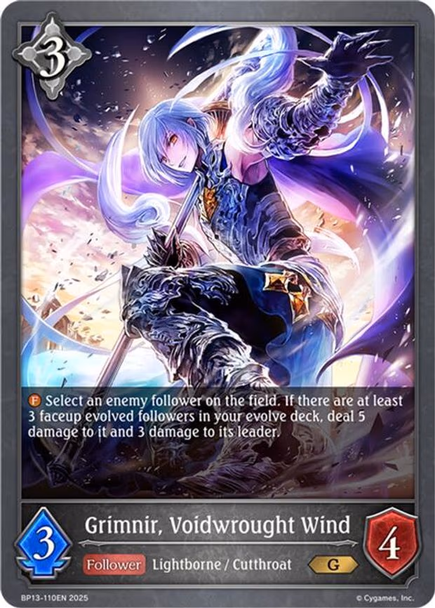 Grimnir, Voidwrought Wind - Gold (BP13-110EN)