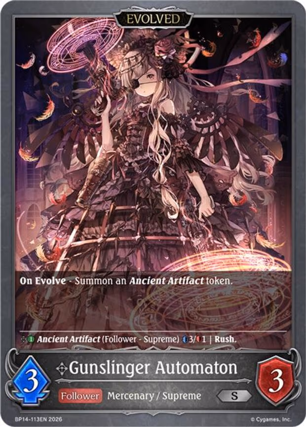 Gunslinger Automaton - Silver (BP14-113EN)