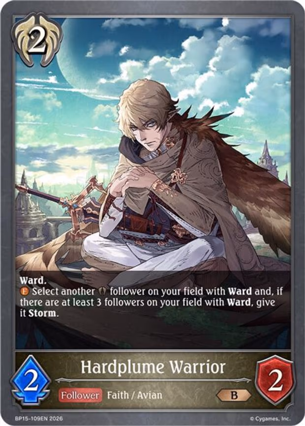 Hardplume Warrior - Bronze (BP15-109EN)