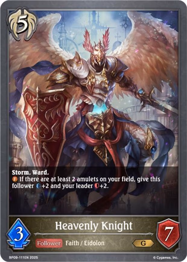 Heavenly Knight - Gold (BP09-111EN)