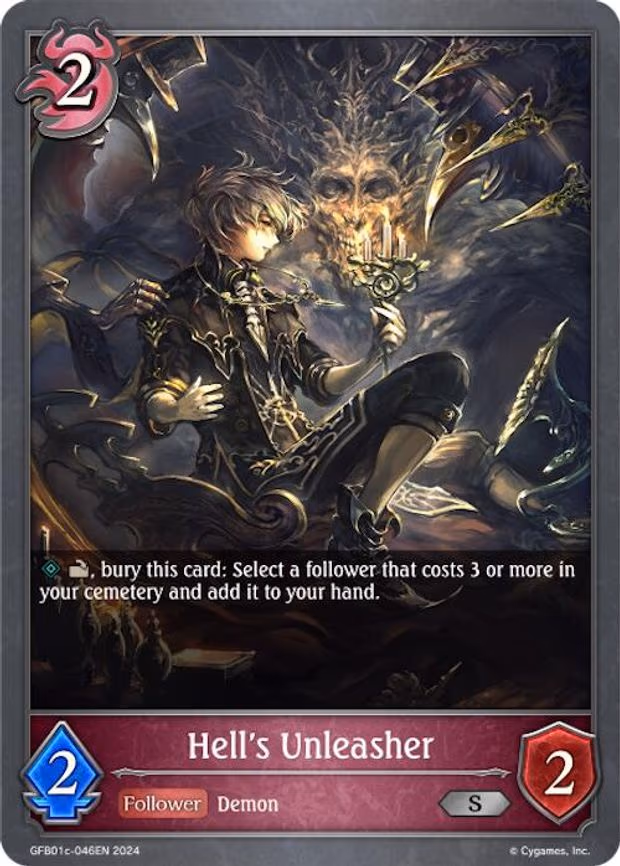 Hell's Unleasher - Silver (GFB01c-046EN)