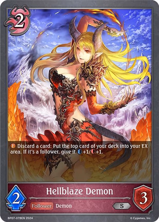 Hellblaze Demon - Silver (BP07-078EN)