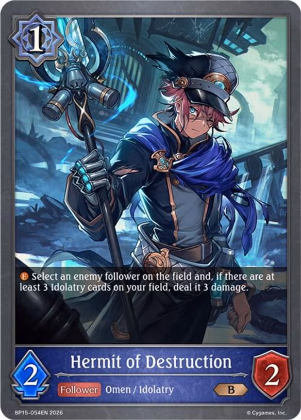 Hermit of Destruction - Bronze (BP15-054EN)