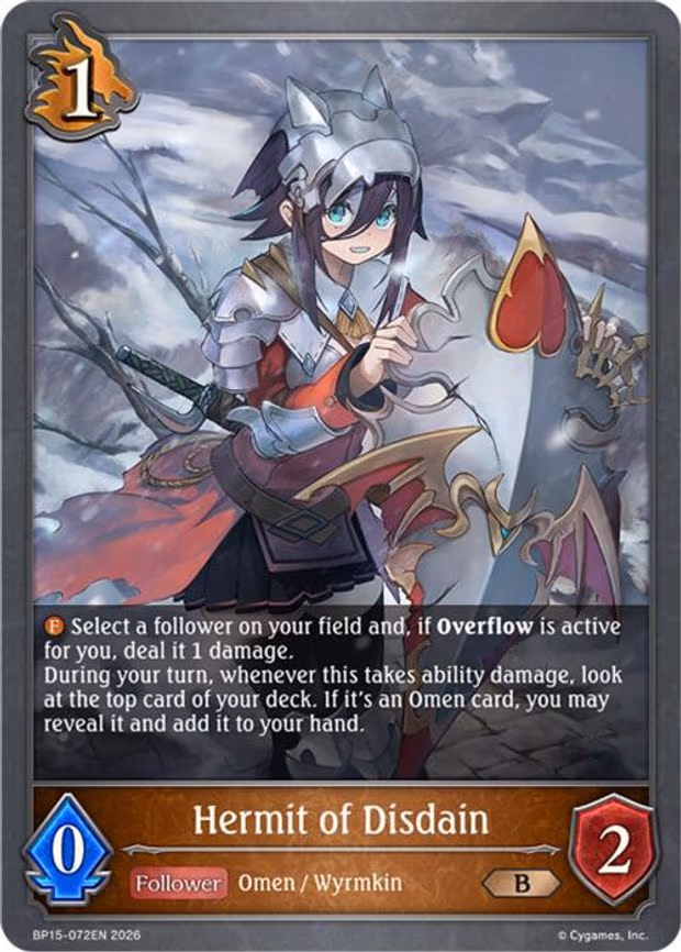Hermit of Disdain - Bronze (BP15-072EN)