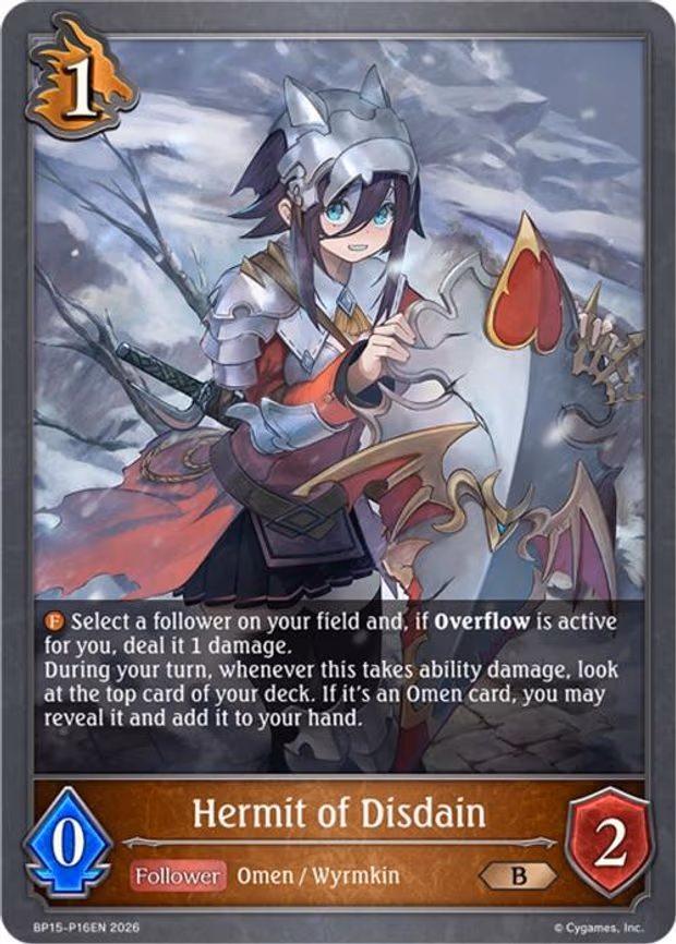 Hermit of Disdain - Premium (BP15-P16EN)