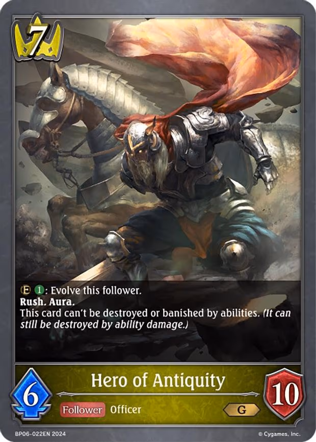 Hero of Antiquity - Gold (BP06-022EN)