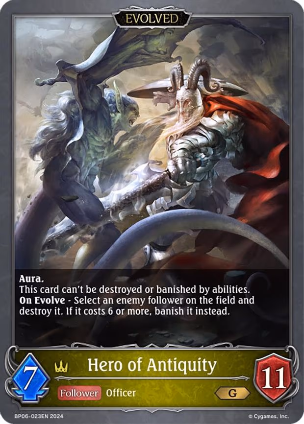 Hero of Antiquity - Gold (BP06-023EN)