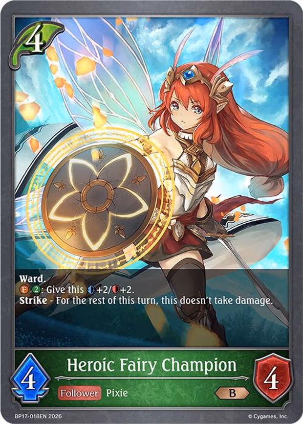 Heroic Fairy Champion - Bronze (BP17-018EN)