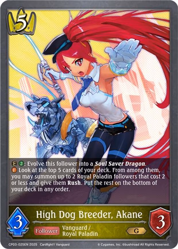 High Dog Breeder, Akane - Gold (CP03-025EN)