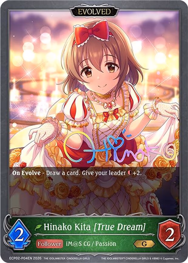 Hinako Kita [True Dream] (Evolved) - P04EN - Premium (ECP02-P04EN)