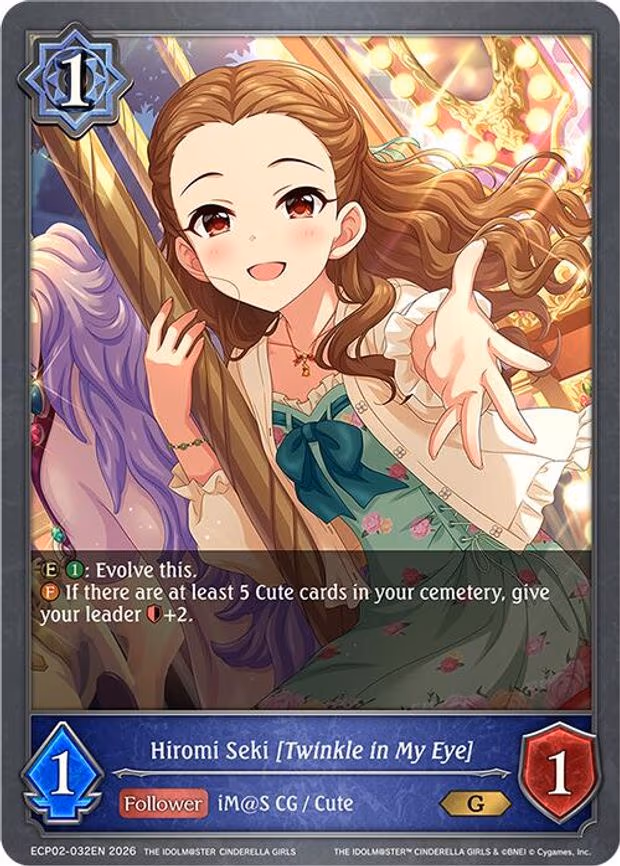 Hiromi Seki [Twinkle in My Eye] - Gold (ECP02-032EN)