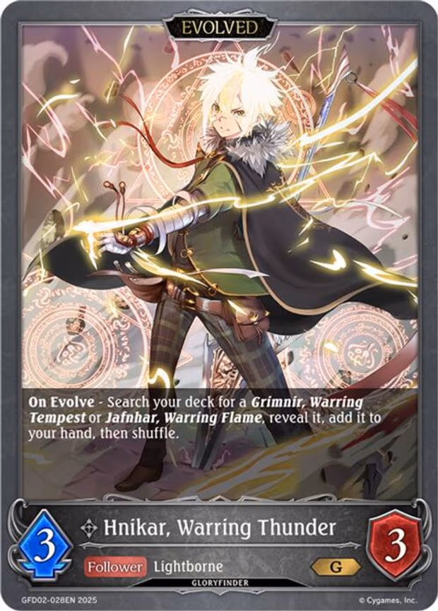 Hnikar, Warring Thunder - Gold (GFD02-028EN)