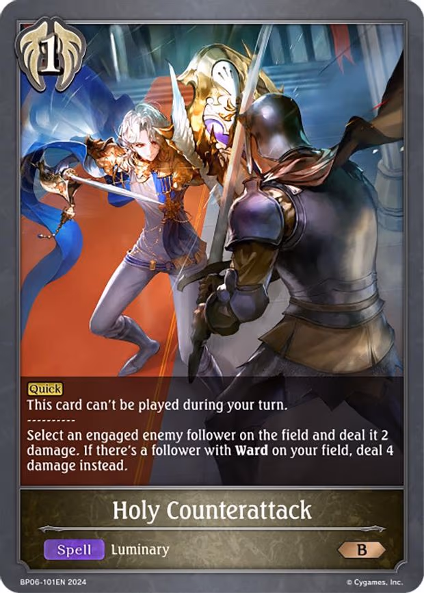 Holy Counterattack - Bronze (BP06-101EN)