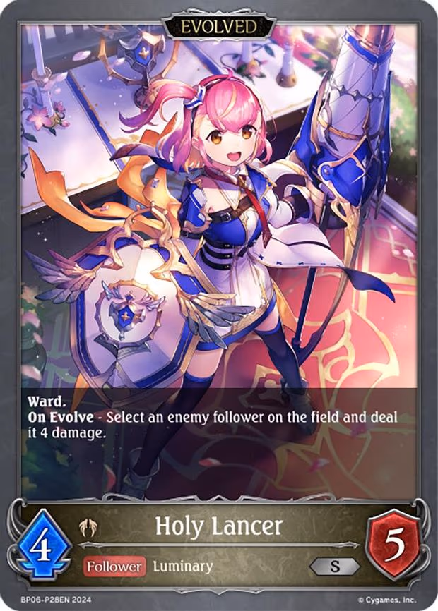 Holy Lancer (Evolved) - P28EN - Premium (BP06-P28EN)