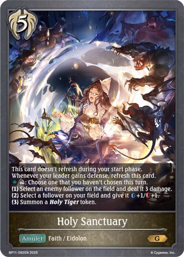 Holy Sanctuary - Gold (BP11-092EN)