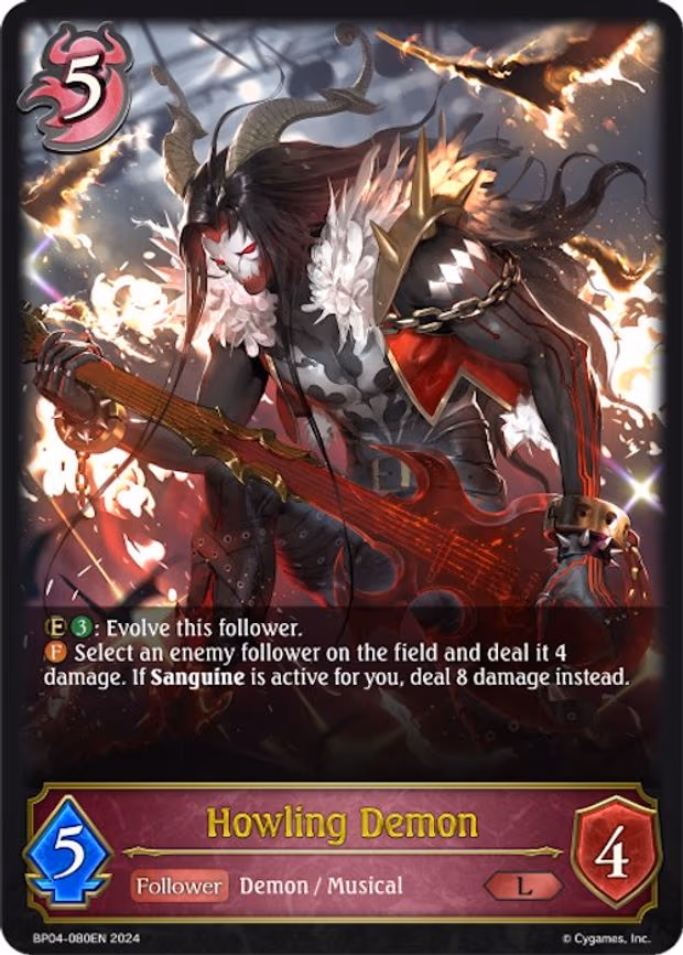 Howling Demon - Legendary (BP04-080EN)