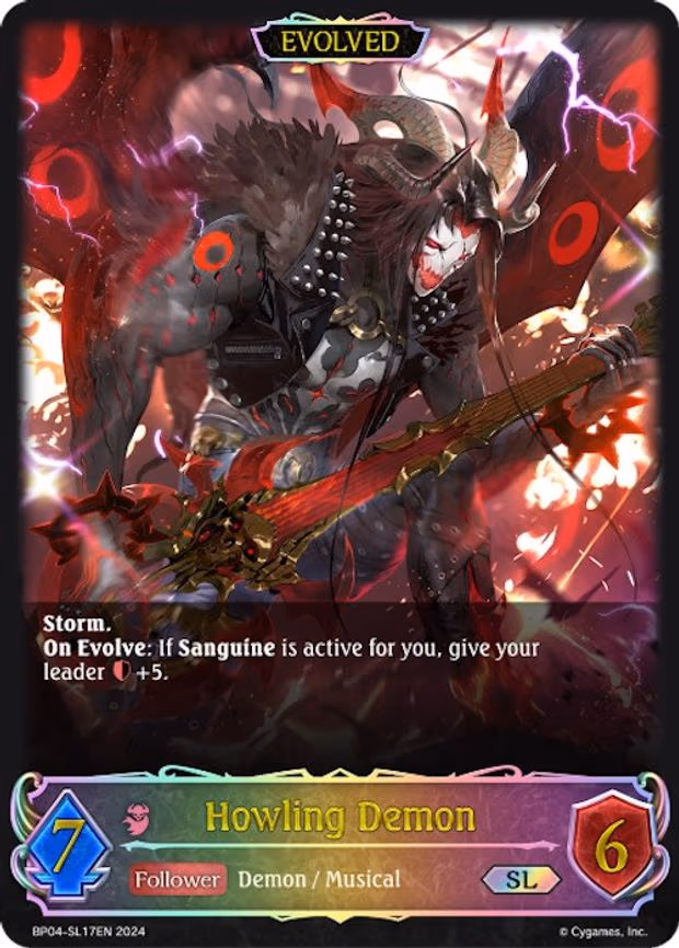 Howling Demon - Super Legendary (BP04-SL17EN)