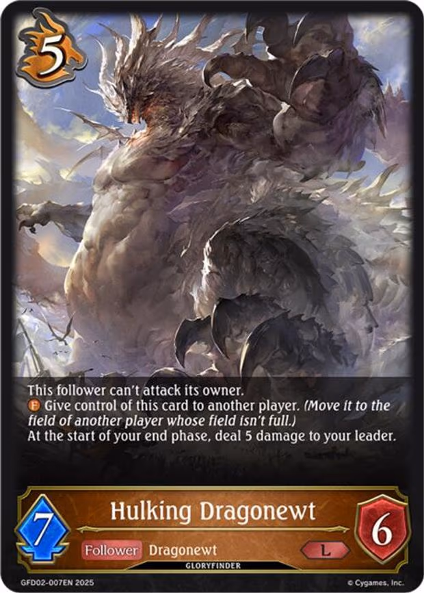 Hulking Dragonewt - Legendary (GFD02-007EN)