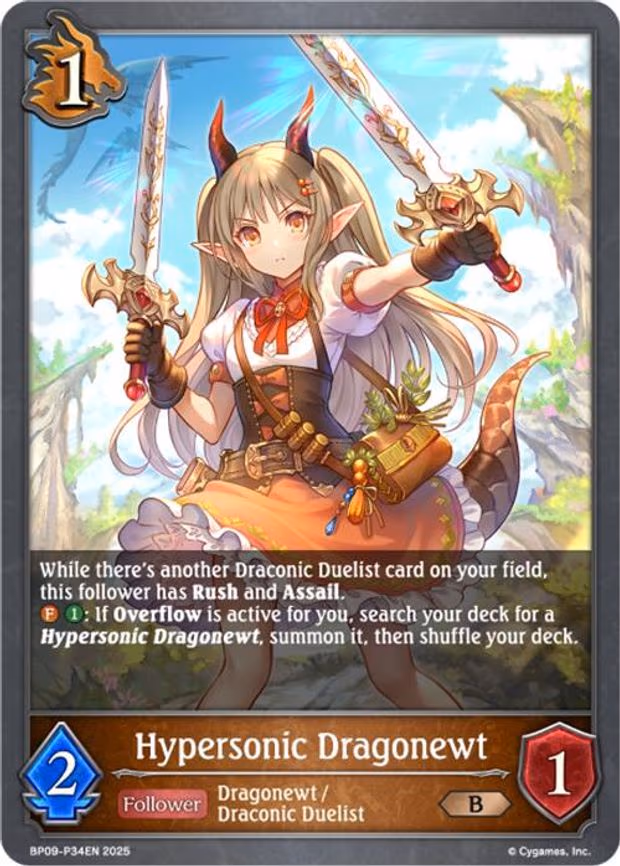 Hypersonic Dragonewt - P34EN - Premium (BP09-P34EN)