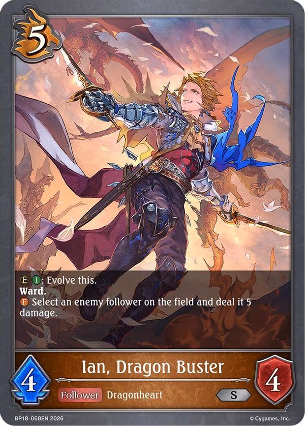 Ian, Dragon Buster - Silver (BP18-068EN)