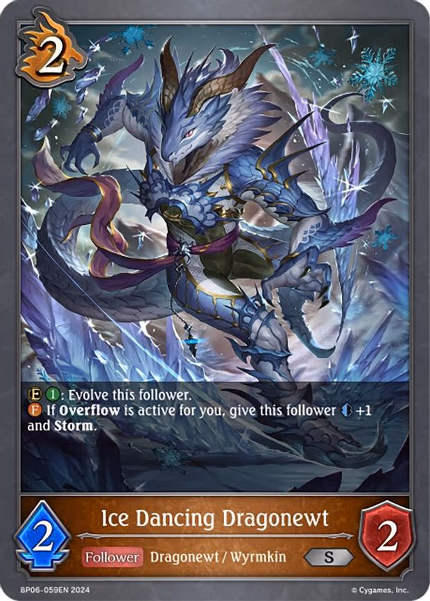Ice Dancing Dragonewt - Silver (BP06-059EN)