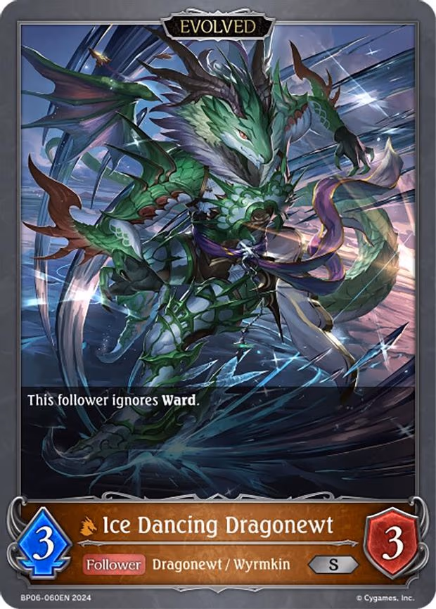 Ice Dancing Dragonewt - Silver (BP06-060EN)