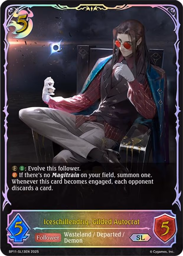 Iceschillendrig, Gilded Autocrat
