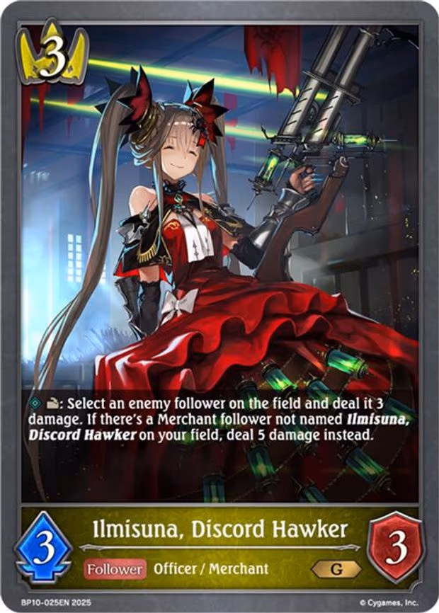 Ilmisuna, Discord Hawker - Gold (BP10-025EN)