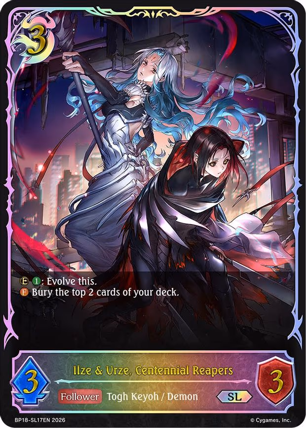 Ilze & Urze, Centennial Reapers