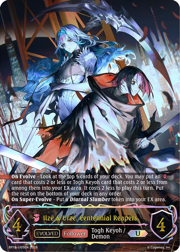 Ilze & Urze, Centennial Reapers - Ultimate (BP18-U05EN)
