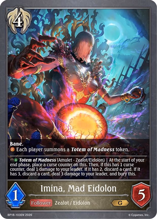 Imina, Mad Eidolon - Gold (BP18-103EN)