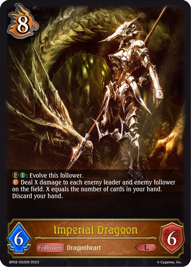 Imperial Dragoon - Legendary (BP02-052EN)
